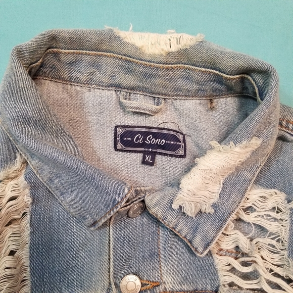 Destructive Jean Jacket - Picture 3 of 11